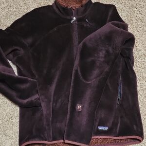 Patagonia Dark Plum Fleece Jacket